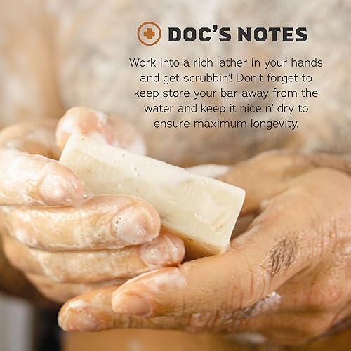 Miniatura 4 de Dr. Squatch Basic Squatch Fresh Pack  Yogur griego de eucalipto y aloe fresco fresco  Jabón en barra hecho a mano con aceites orgánicos, agarre de