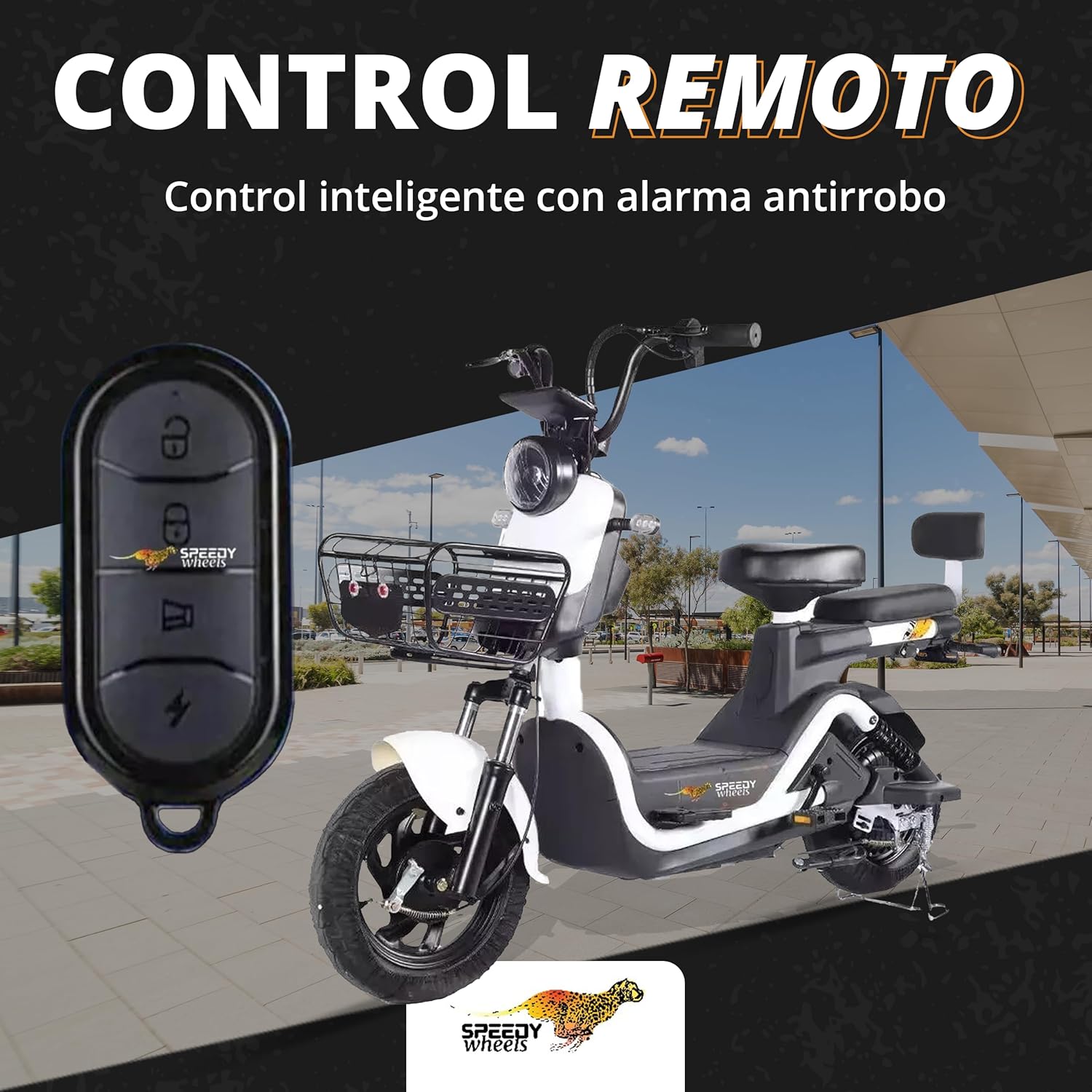 Remote control for anti-theft alarm system