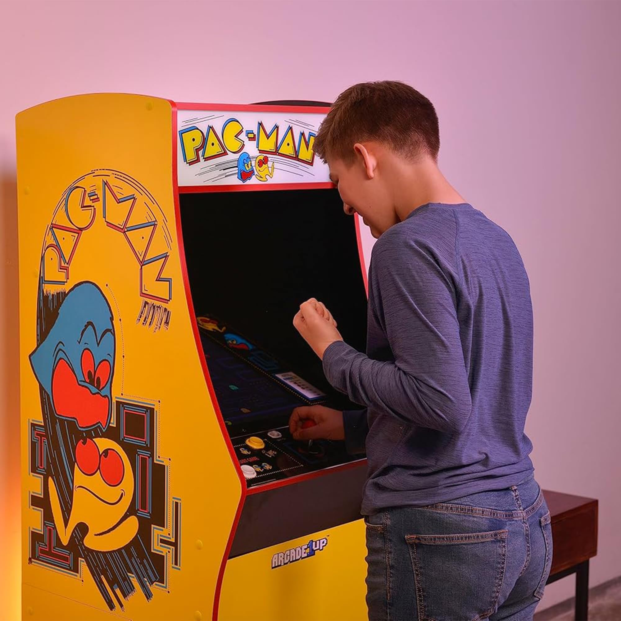 Amazon | Arcade1Up パックマン デラックス アーケードマシン 家庭用 