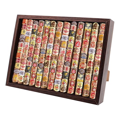 OGABEL Cigar Band Display Box,Cigar Gifts for Men,Custom Shadow Box