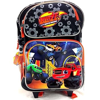 blaze monster truck backpack