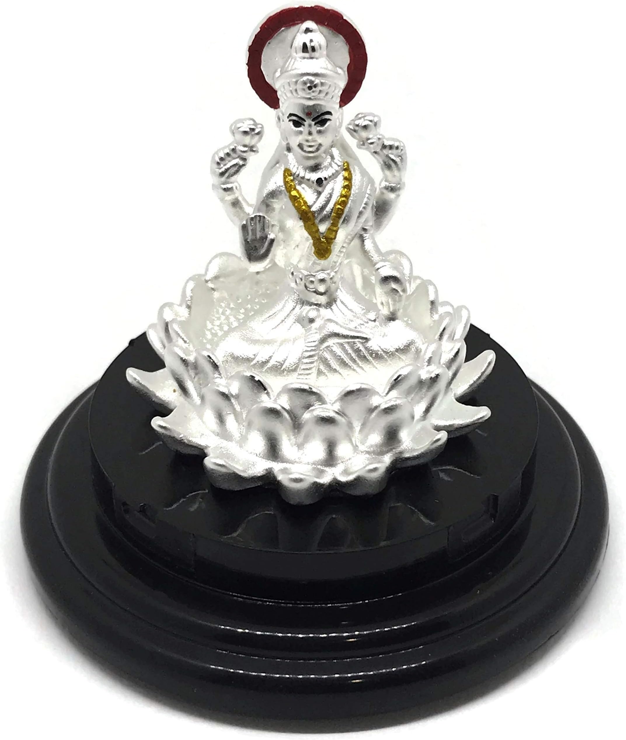 999 Pure Silver Lakshmi/Laxmi Idol/Statue/Murti (Figurine# 03)