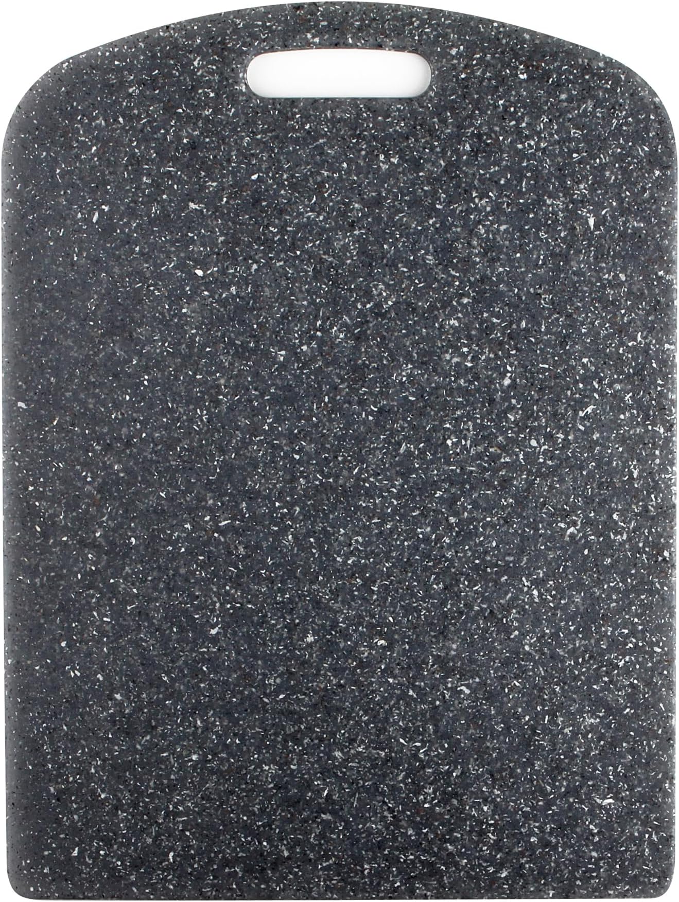 Dexas Decorator House SuperBoard Cutting Board with Rounded Corners, 12 by 16 inches, Heavy Granite