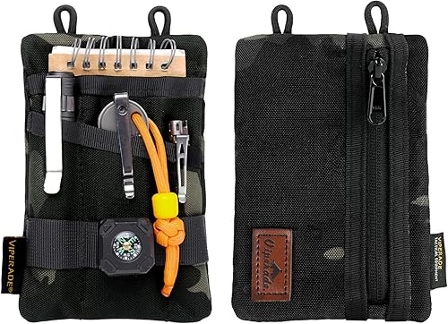 Miniatura 1 de VIPERADE VE1 - Organizador de bolsillo, bolsa EDC para hombres, organizador EDC de almacenamiento de equipos EDC, bolsa de bolsillo multiherramienta