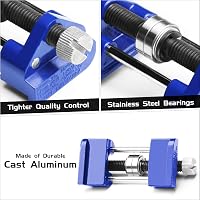 TOLESA Élező Segédeszköz - Állítható Szögű Vésőélező Rozsdamentes Acélból, Famegmunkáló Szerszámokhoz, Gyalukésekhez, 3-48 mm Szélességhez 3