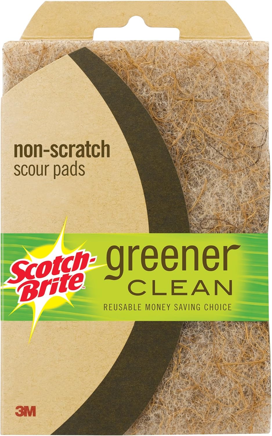 3M ScotchBrite Greener Clean NonScratch Scour Pad, 2Pack Amazon.ca
