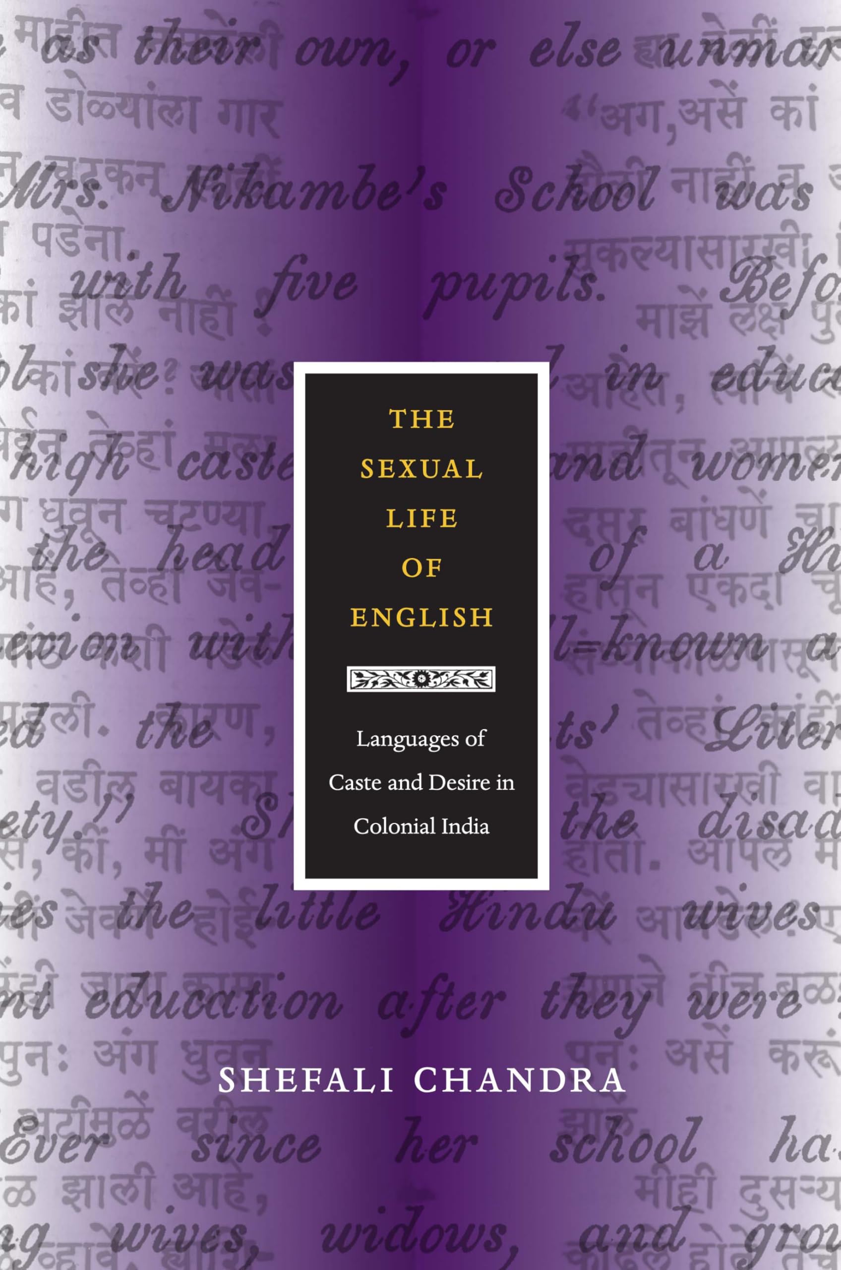 The Sexual Life of English: Languages of Caste and Desire in Colonial India (Next Wave: New Directions in Women's Studies)