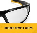 Dewalt Dominator Safety Verres Dpg94 Unisexe Adulte Non-dérapant Polarisé Caoutchouc miroir Rim pleine
