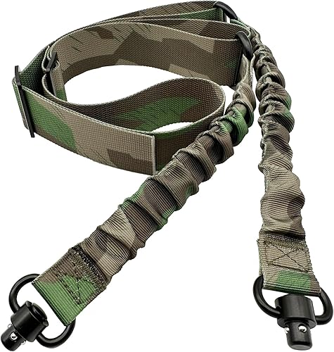 DDOUT Correa de 2 puntos con giros QD, correas de 1.5 pulgadas de dos puntos QD Sling con hebilla de hardware