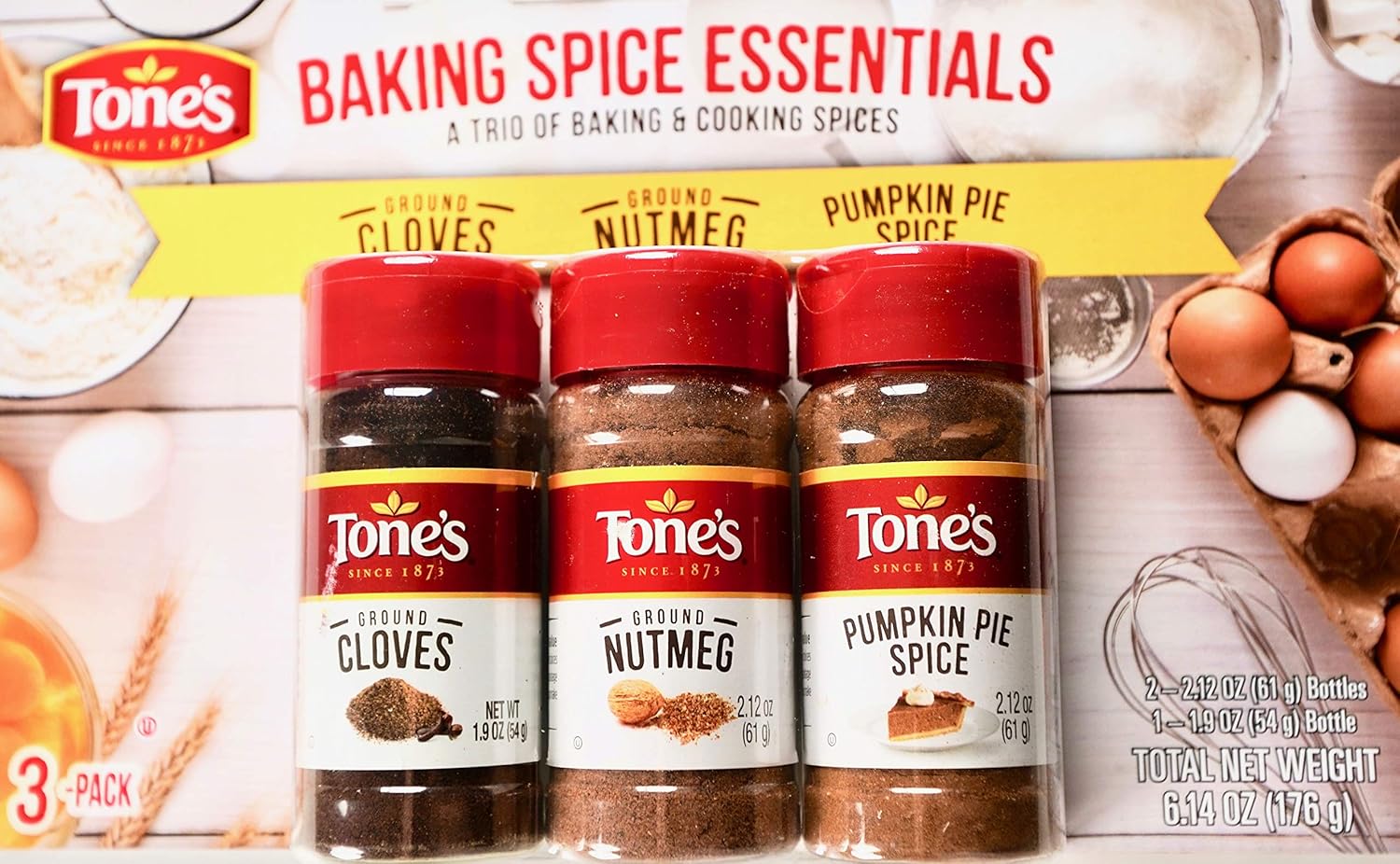 Tone's Baking Spice Essentials Kit Ground Cloves