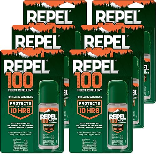 Repelente de insectos con bomba de spray Repel 100, NA