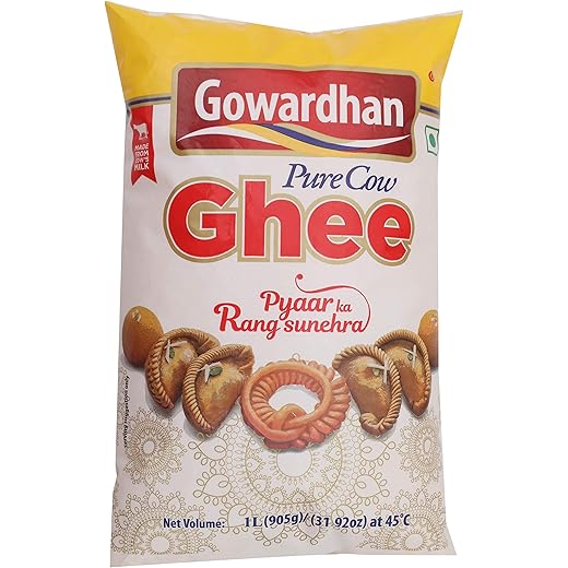 Gowardhan Cow Ghee - Pure. 1 Litre