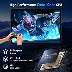 Tablet 12 Inch, 2026 Android 16 Tablets, 2.5K IPS Display Tablette Android Large Screen for Gaming, Drawing, 48GB+256GB, 10000mAh/18W, 16+8MP, Octa Core T7280 with Keyboard,Mouse&Pen, 4 Year Warranty