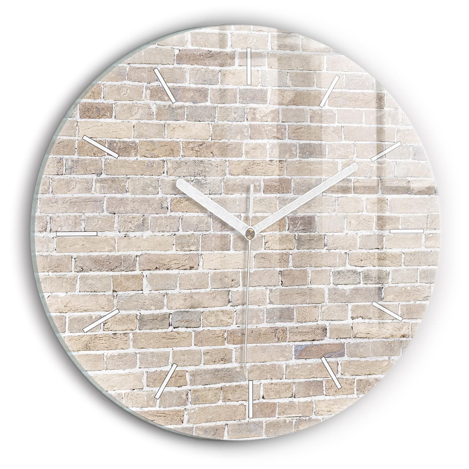 Horloge Mécanisme Silencieux Wallfluent 30 cm pour un Sommeil et un Travail Paisibles