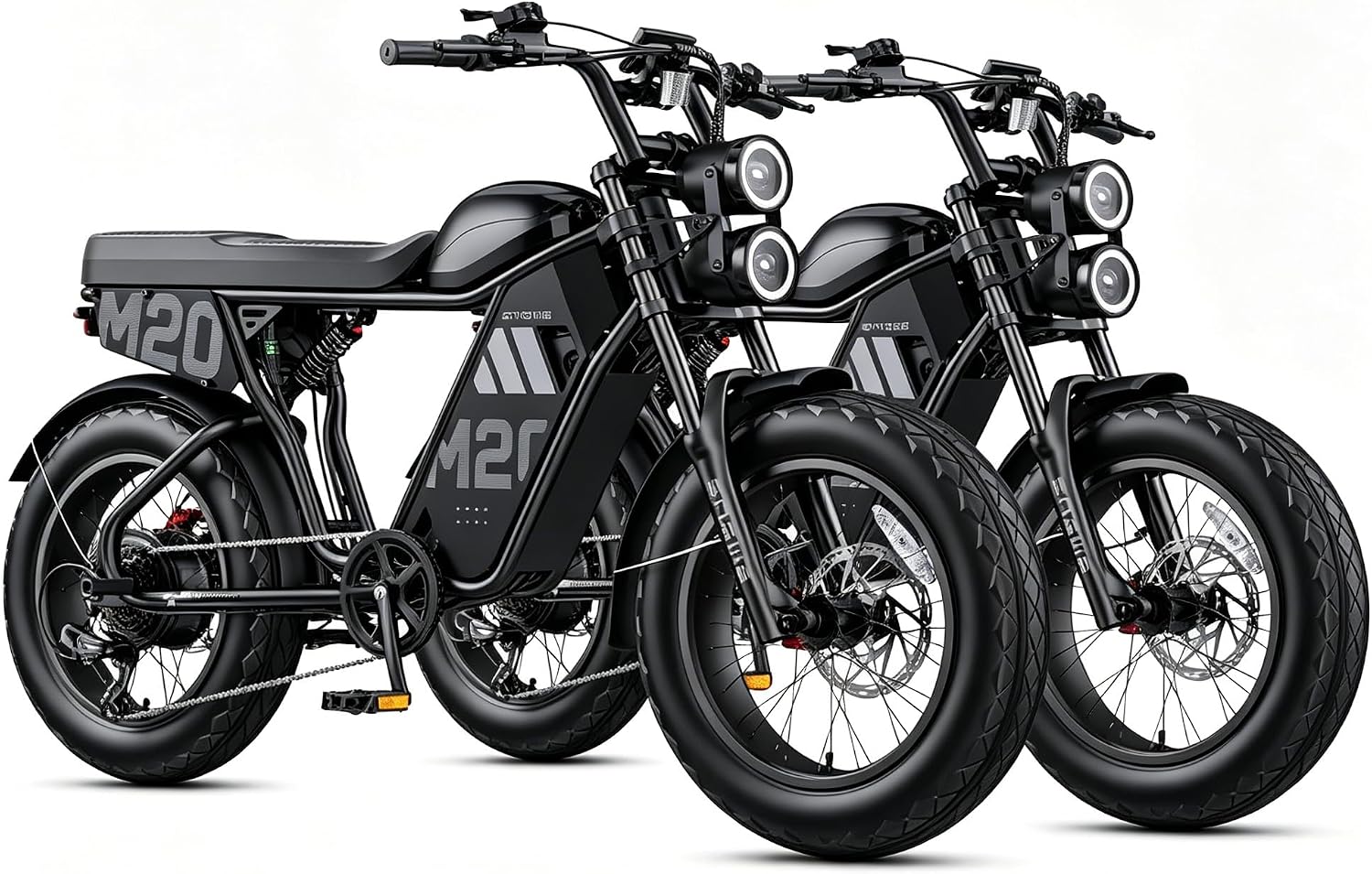  3300W Electric Off-Road Dirt Bike 40MPH, 90/180 Miles Long Range Fast Charging Ebike, Hydraulic Brakes Dual Suspension Mountain E Bike for Adults Teens Outdoor Trail Riding