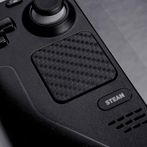 Miniatura 3 de TALONGAMES Protector táctil compatible con Steam Deck Touch Trackpad (protector de trackpads, carbón, negro)