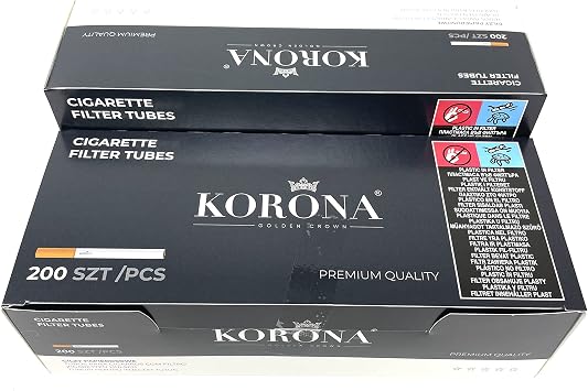 Korona Regular Empty Filter Tubes - 550pcs