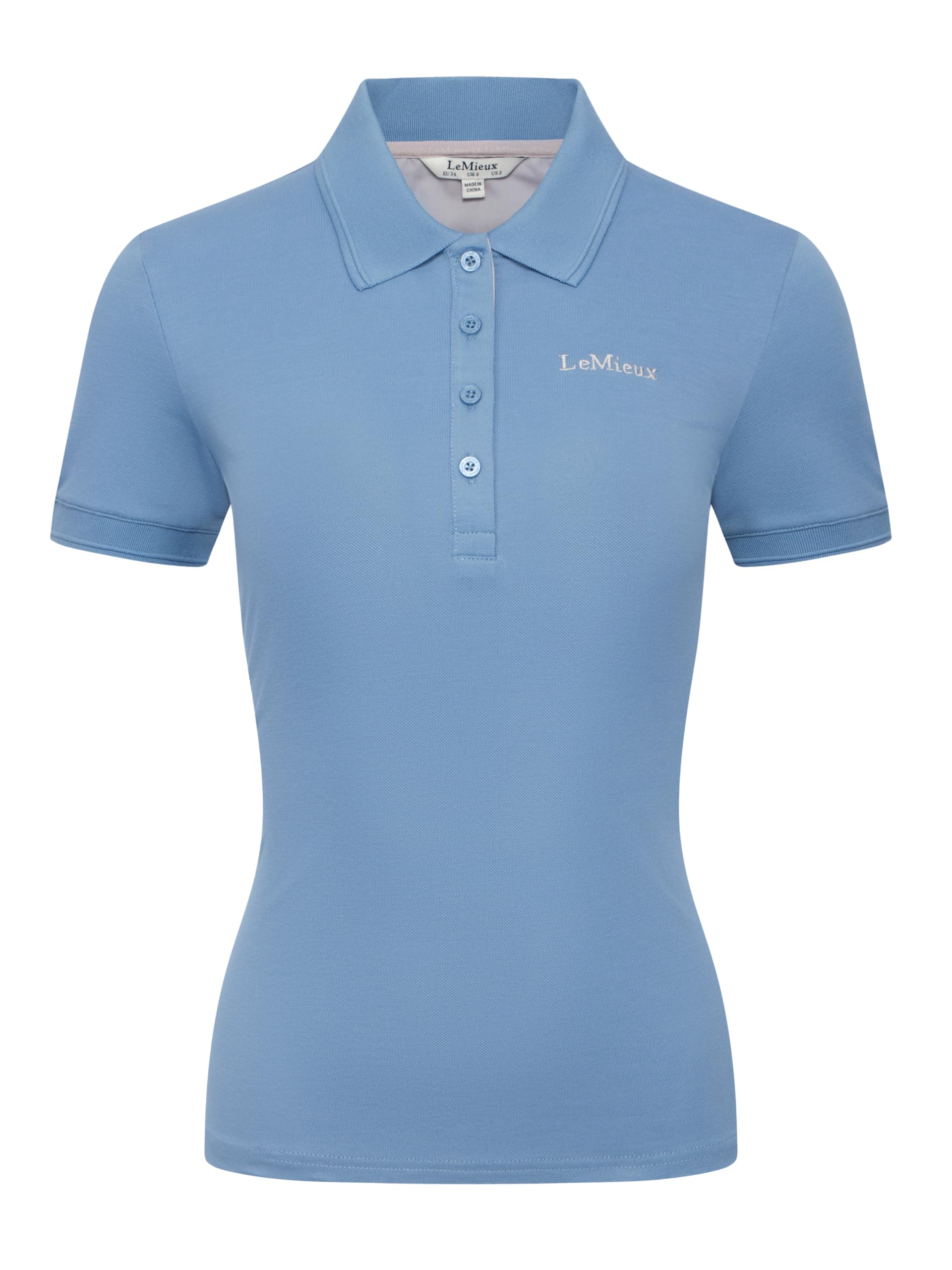 Lemieux Women's Bleu Riding Polo Shirt Classique