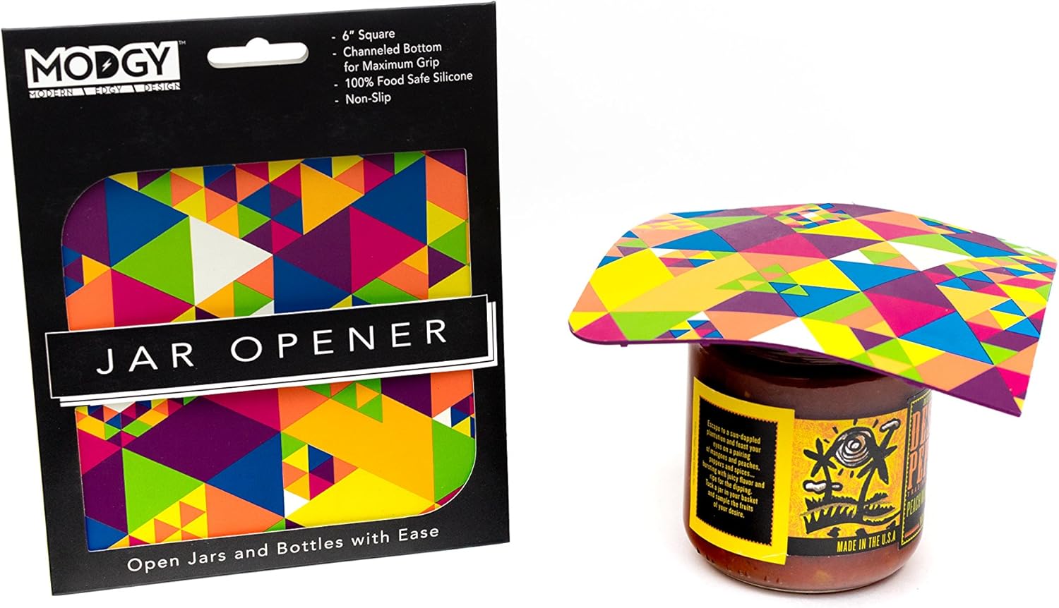 Modgy Silicone Jar Lid Opener Gripper Pad for Opening Mason
