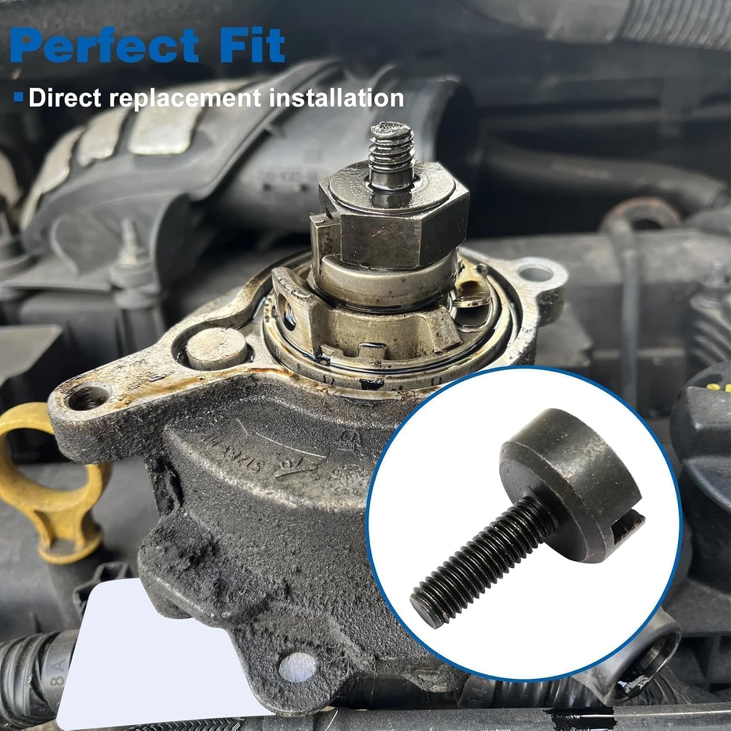 Priprilod Camshaft Pump Drive Coupling Compatible With Ford Fusion 2013-2020 Mustang 2015-2020 Explorer 2012-2018 Escape 2013-2018 Focus 2013-2018 Edge 2012-2018#BB5E-6K269-AC BB5Z6K269A