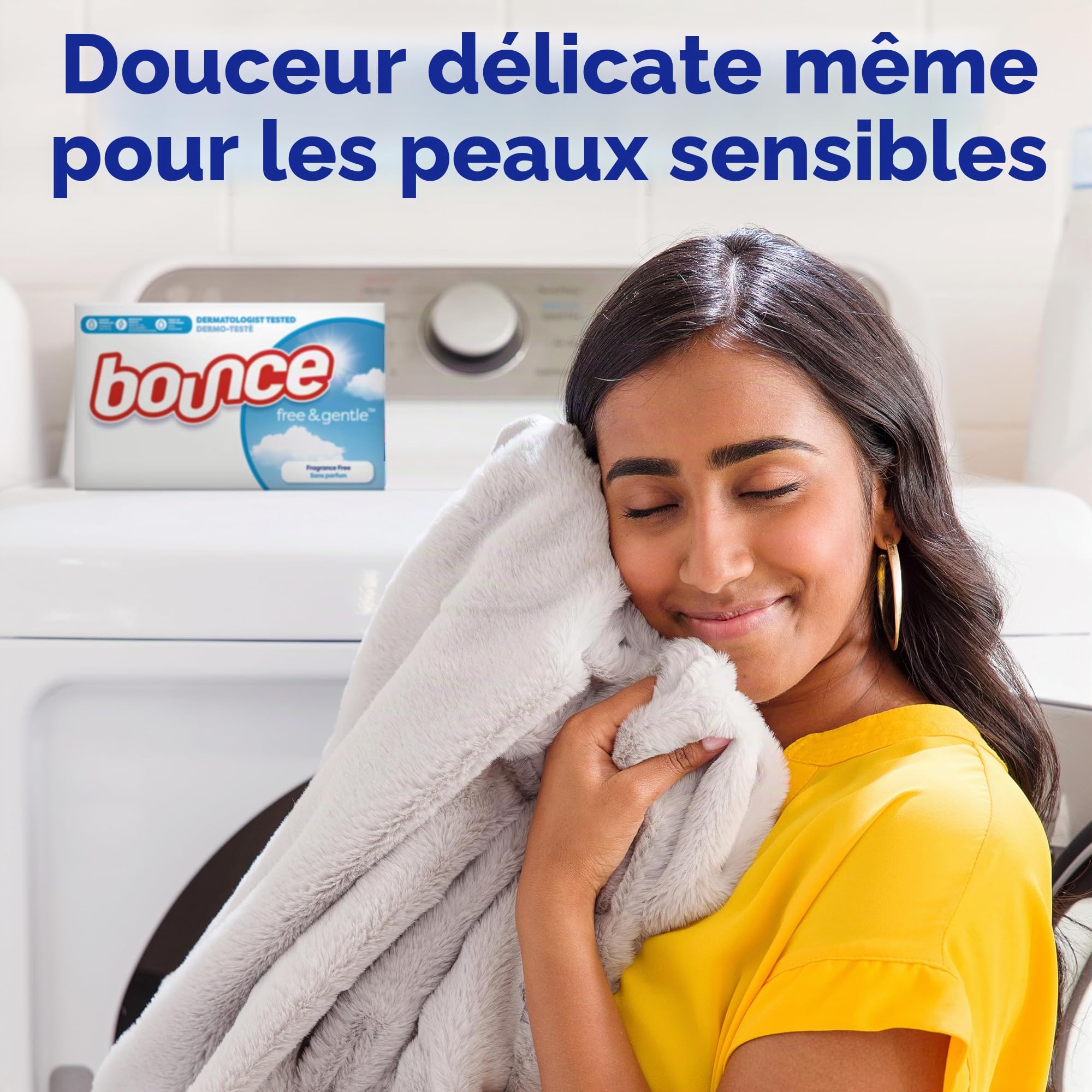 Bounce Fabric Softener Dryer Sheets Free & Gentle 240CT