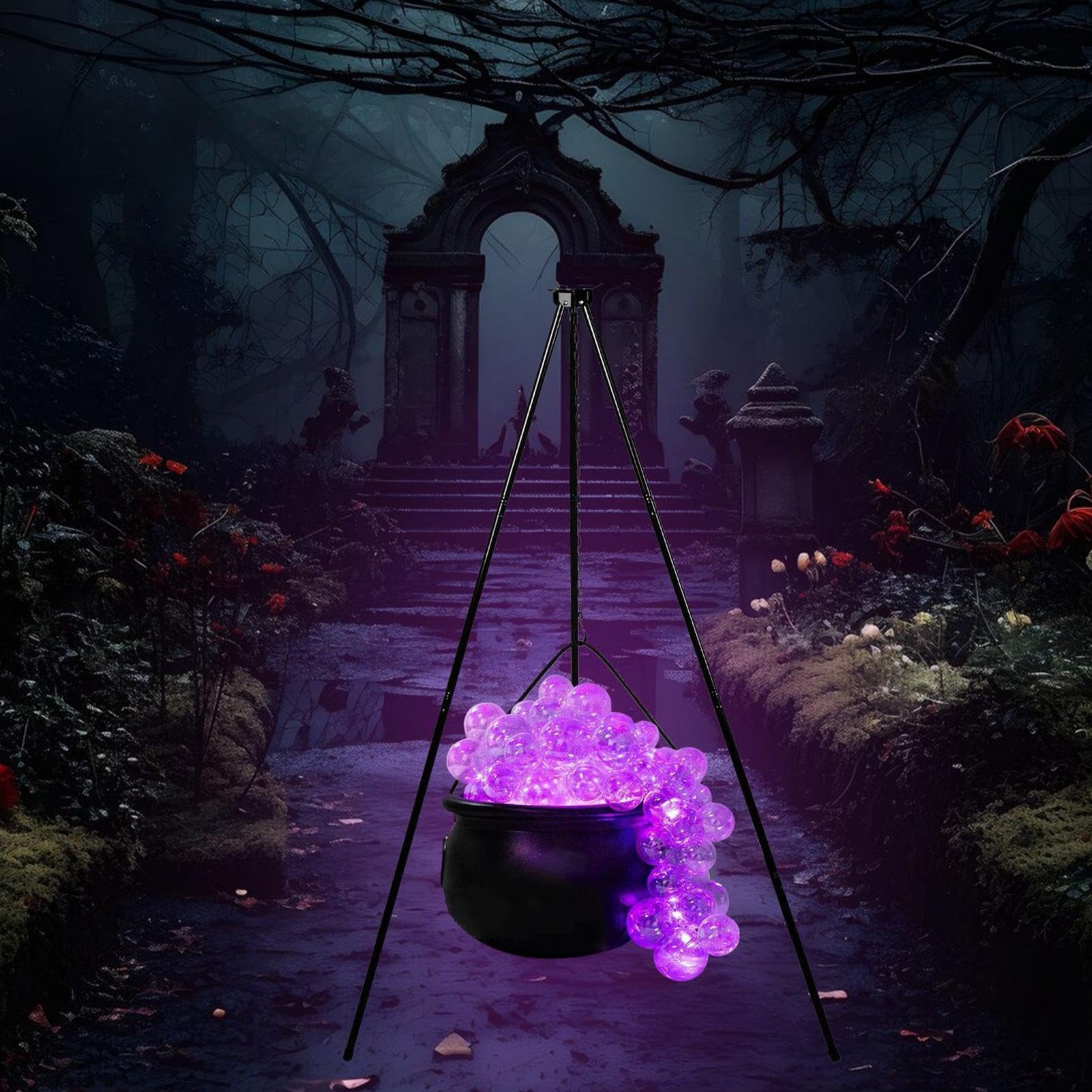 Caldaia di Halloween divertenti, decorative e festive, per ricordi | Decorazione a forma di caldaia per bambini, ragazze, adolescenti, famiglia e