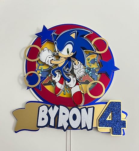 Miniatura 4 de Sonic Cake Topper