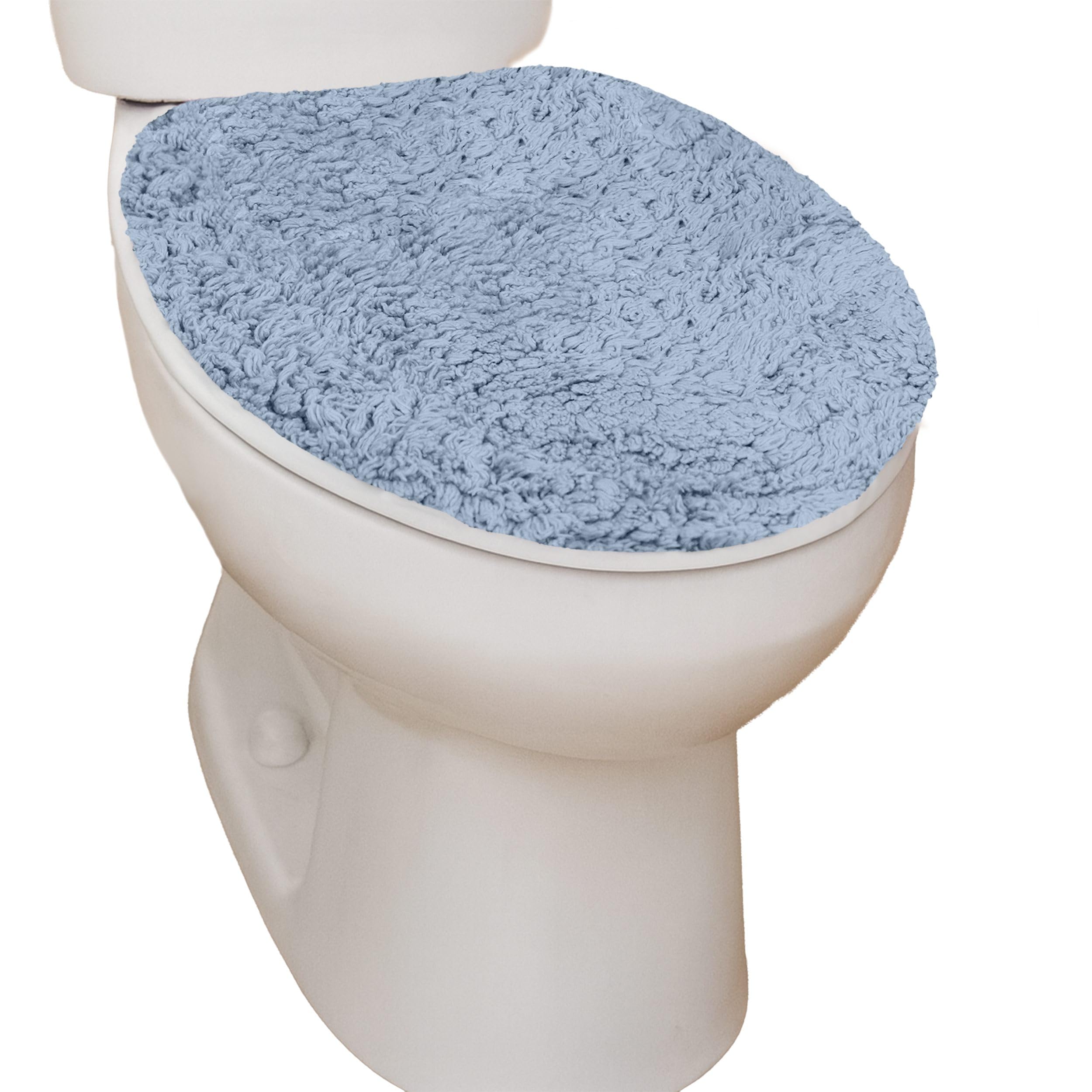 Home Weavers Waterford Collection - Alfombra de baño 100% algodón, extra suave y absorbente, alfombra de baño de felpa antideslizante, lavable a máquina, tapetes de baño para suelo de baño, cubierta