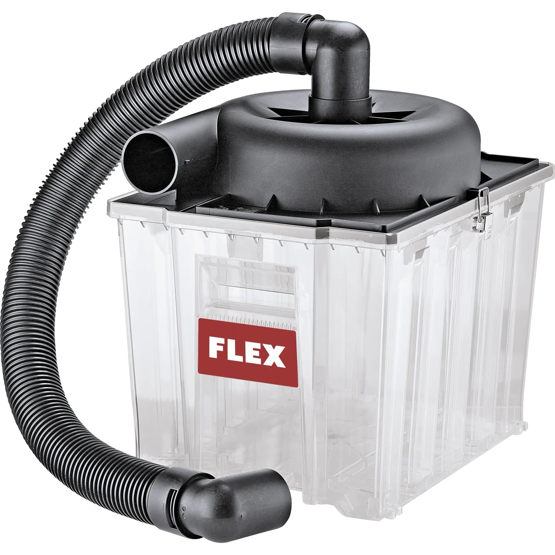 FLEX Separatore per aspirapolvere di sicurezza VCE VCE-PS 25 Cyclone – con tubo flessibile e sacchetto di smaltimento (dimensioni 430 × 330 × 380 mm, peso 4,1 kg, volume 25 L) 533294