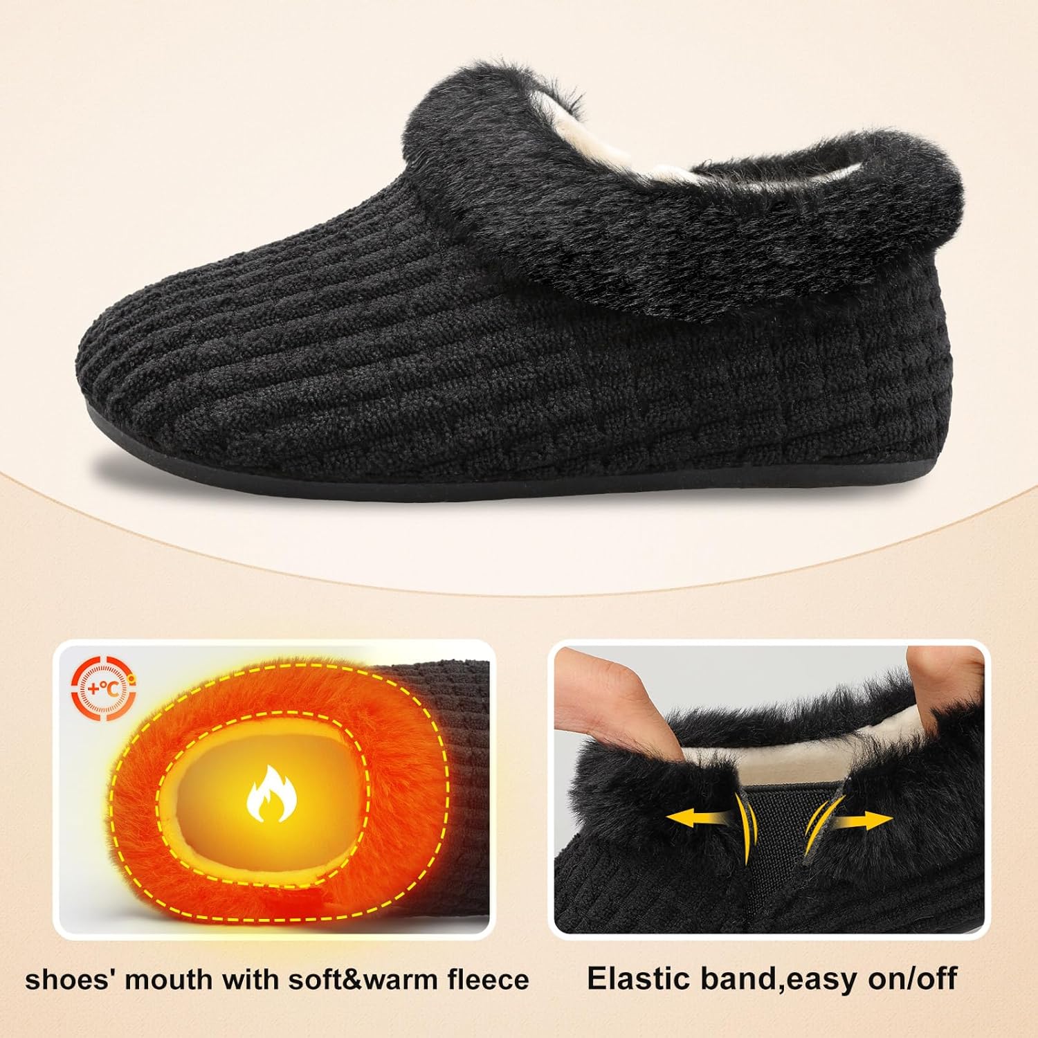 Centipede Demon Toddler Slippers for Boys Girls Slip on Kids Baby Toddlers House Shoes Lightweight Barefoot Furry Sock Shoes Indoor Outdoor Warm Walking Shoes - Image 3