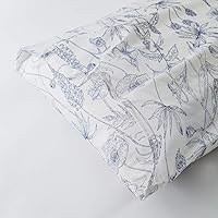 Vista 6 de Susybao - Juego de funda de plumón de 3 piezas 100 % algodón natural. Tamaño King Queen Juego de ropa de cama estampada en colores. 1 funda