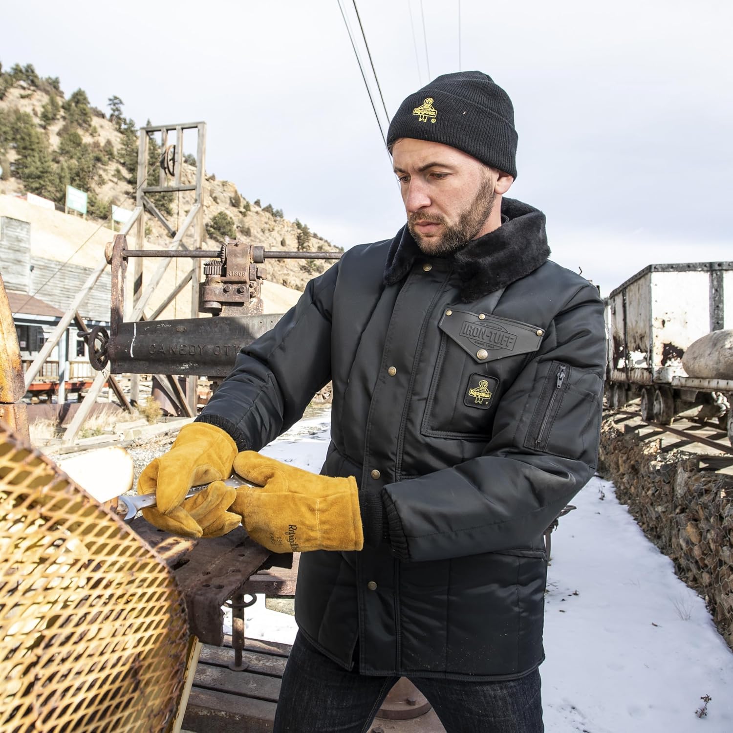 RefrigiWear Insulated Cowhide Leather Work Glove, -25°F Comfort Rating - Image 2