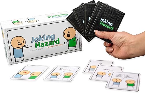 Miniatura 8 de Joking Hazard by Cyanide  Happiness - Un divertido juego de fiesta de construcción de cómics para 3 a 10 jugadores ideal para la noche de juegos