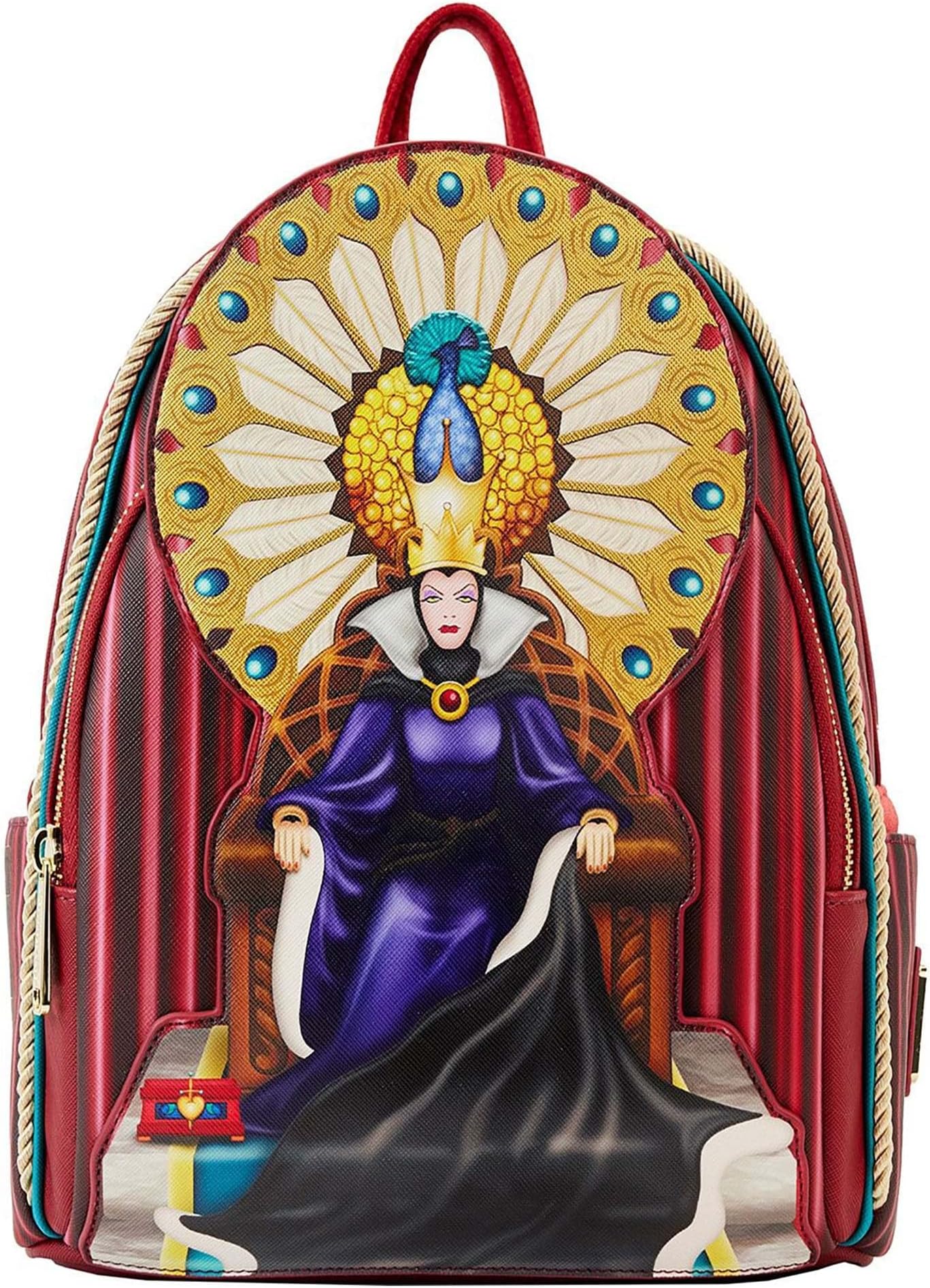 Disney Snow White Evil Queen Throne Mini Backpack by Loungefly