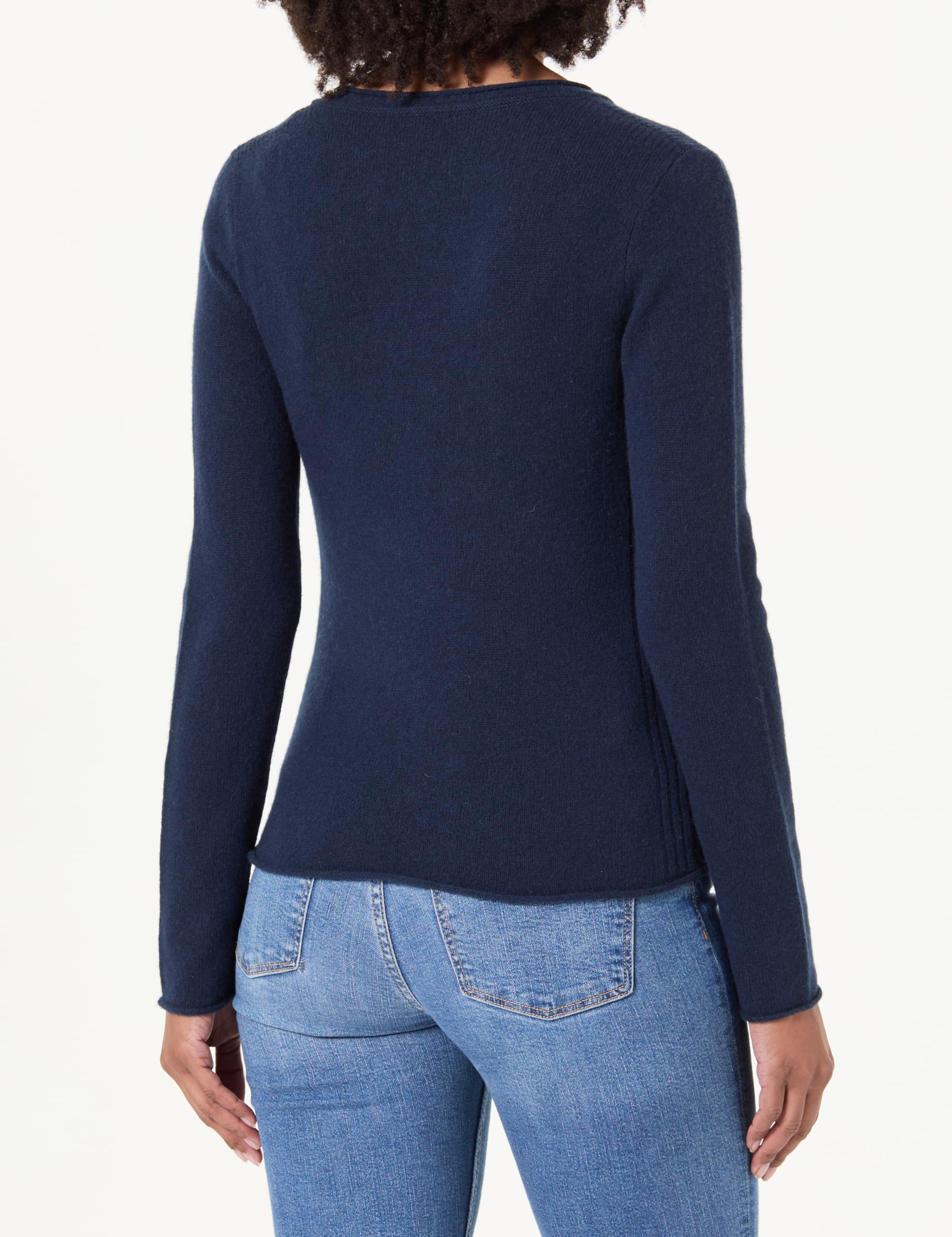 Tommy Hilfiger Donna Pullover Soft Wool con Scollo a V