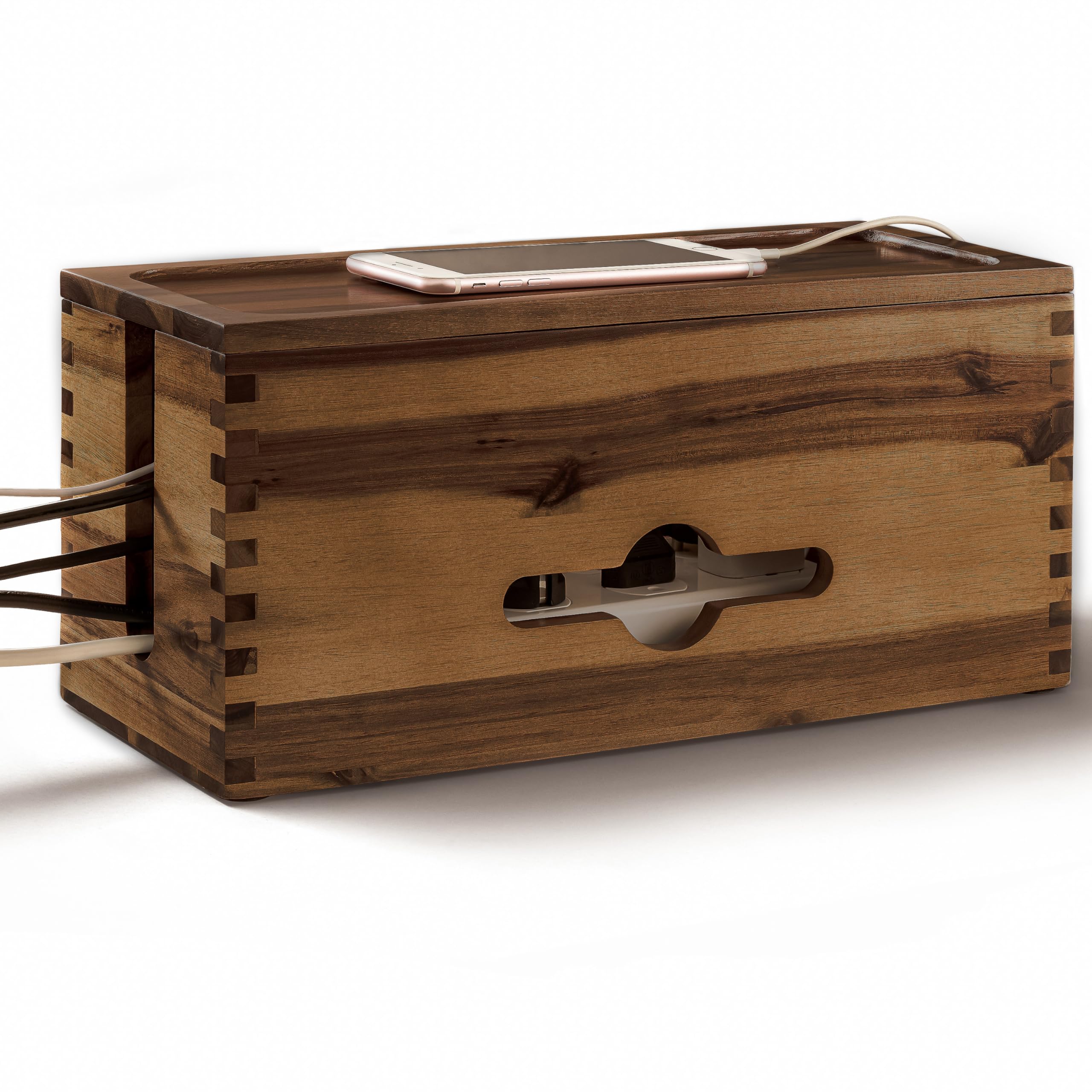 TIDITA Acacia Large Cable Management Box - 15