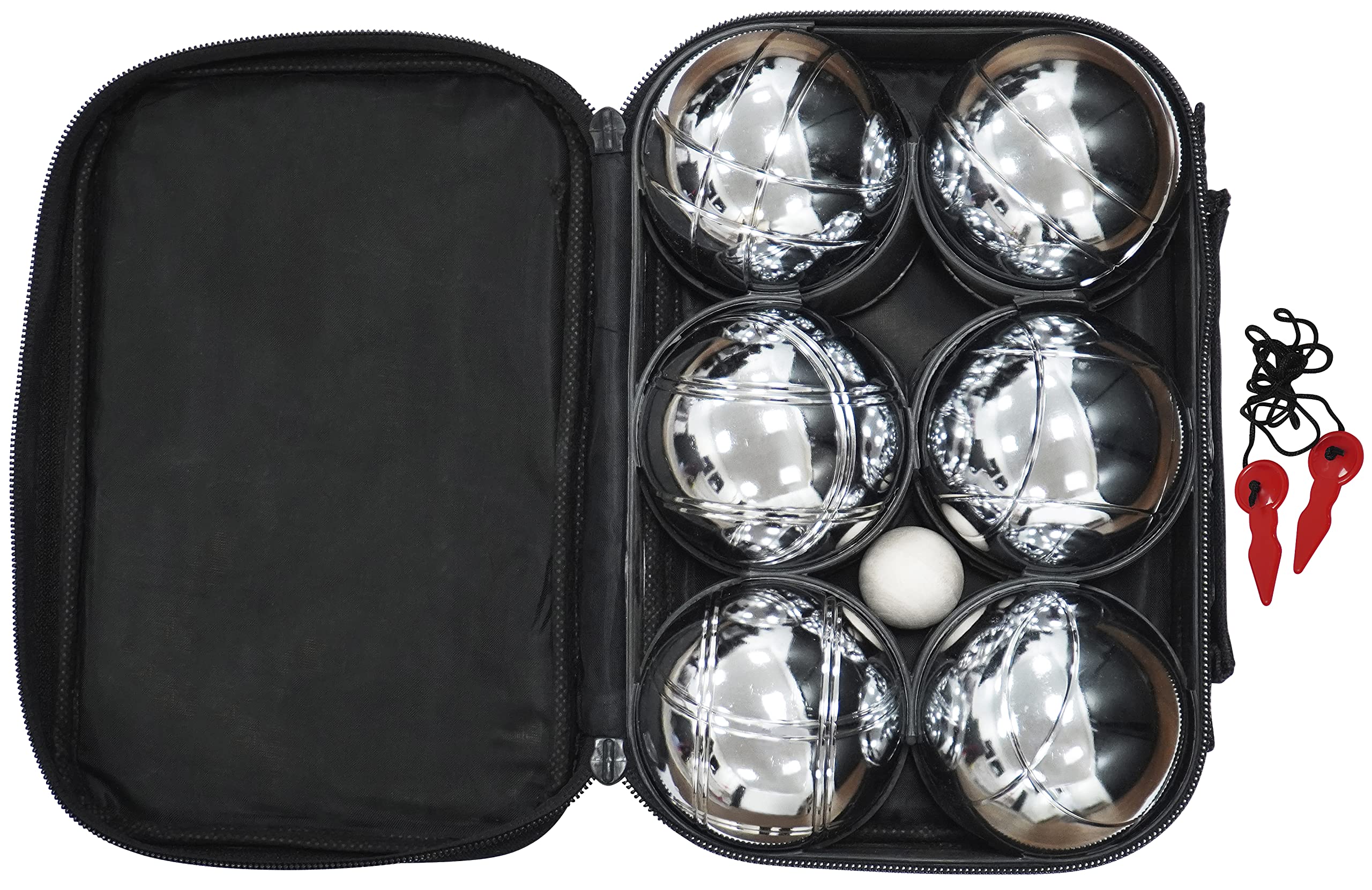 RHF Boule Set de pétanque traditionnel avec sac de transport pratique