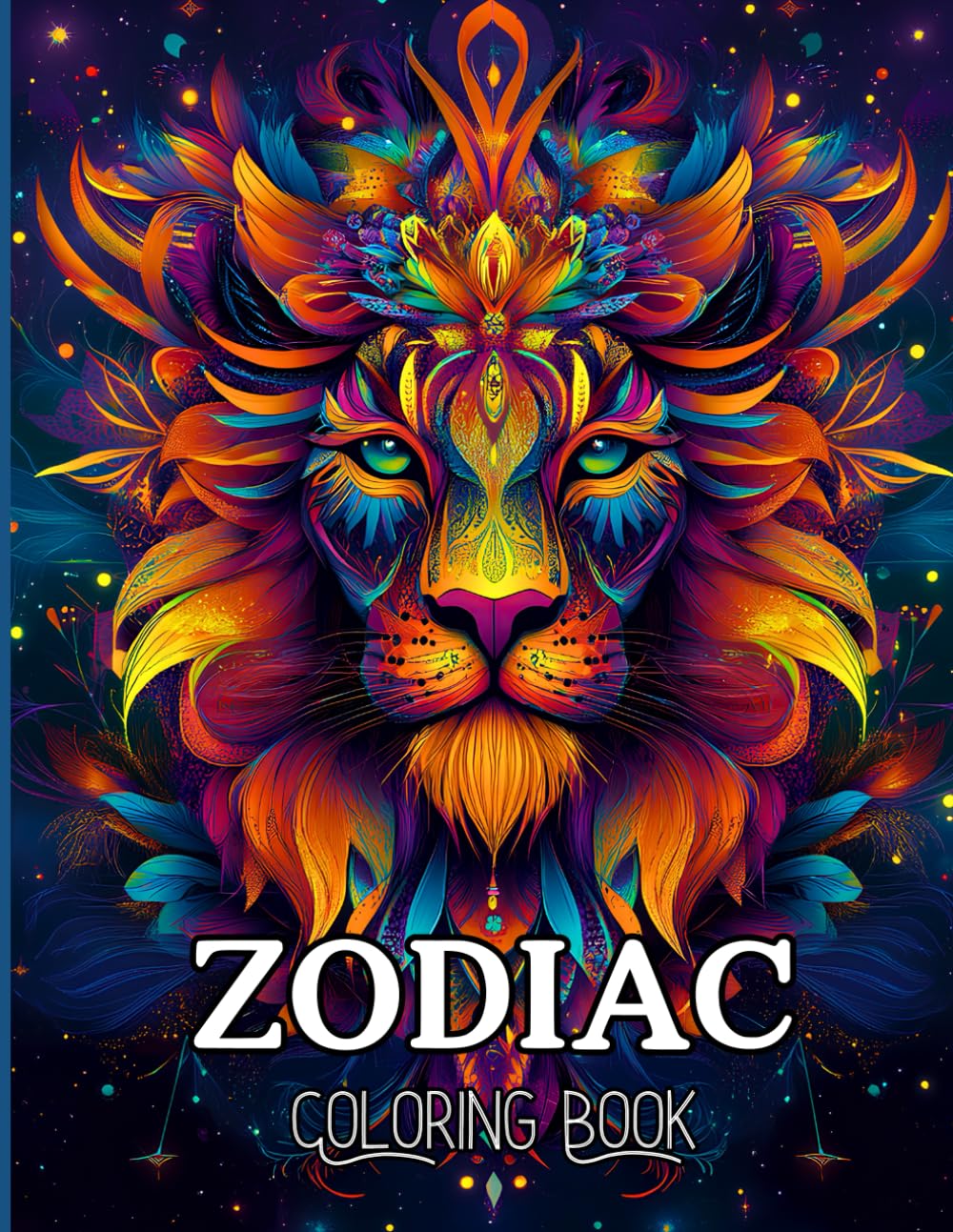 Mystical Zodiac Coloring Book: 50 Coloring Pages for Teens and Adults for Relaxation and Stress Relief