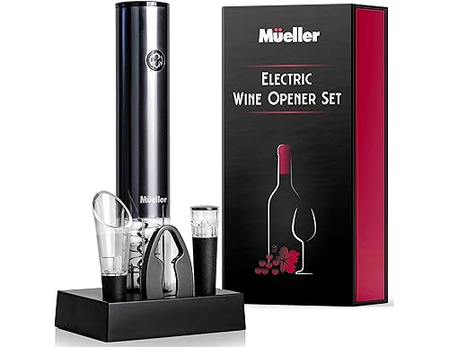 Los mejores sacacorchos eléctricos para abrir tu vino sin esfuerzo