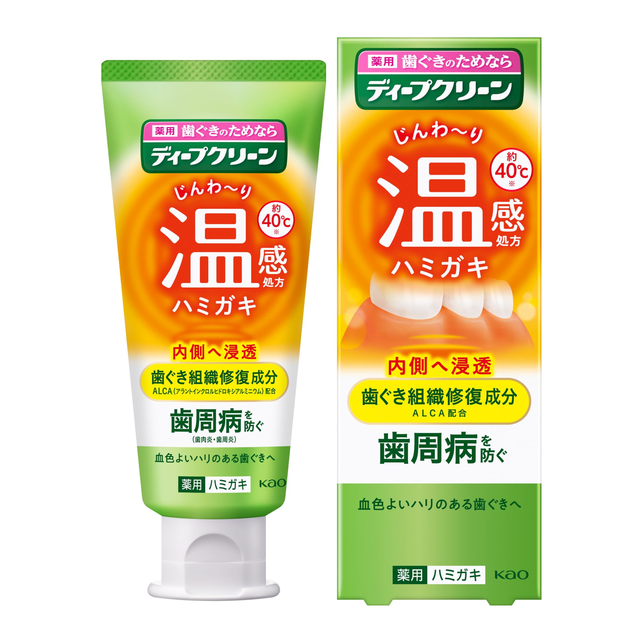 ディープクリーン 薬用温感ハミガキ 85g 歯磨き粉 歯周病 [医薬部外品]