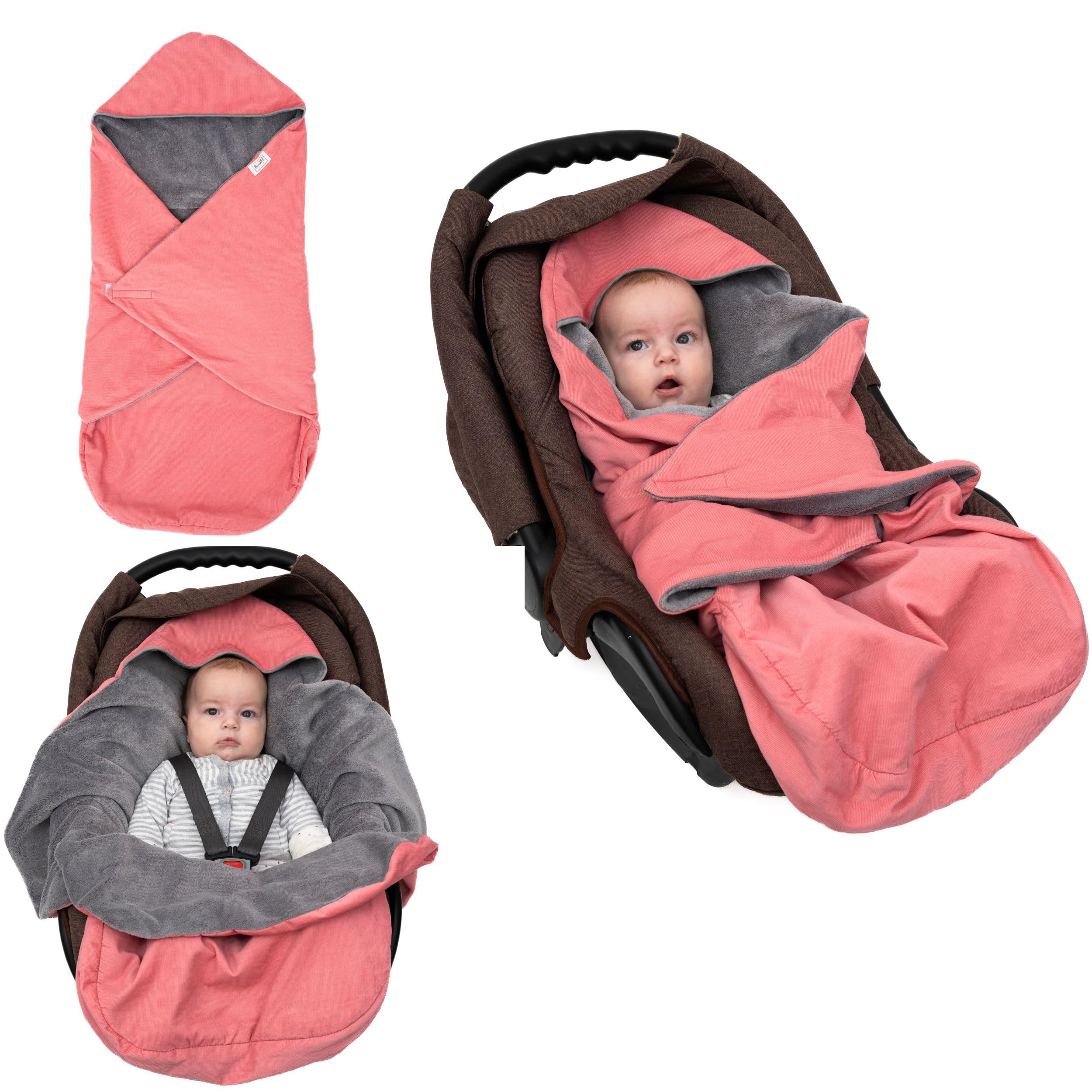Carseat Cover Car Seat Cover for Baby Girl Blanket Footmuff Bunting Bag Winter Essential Gift