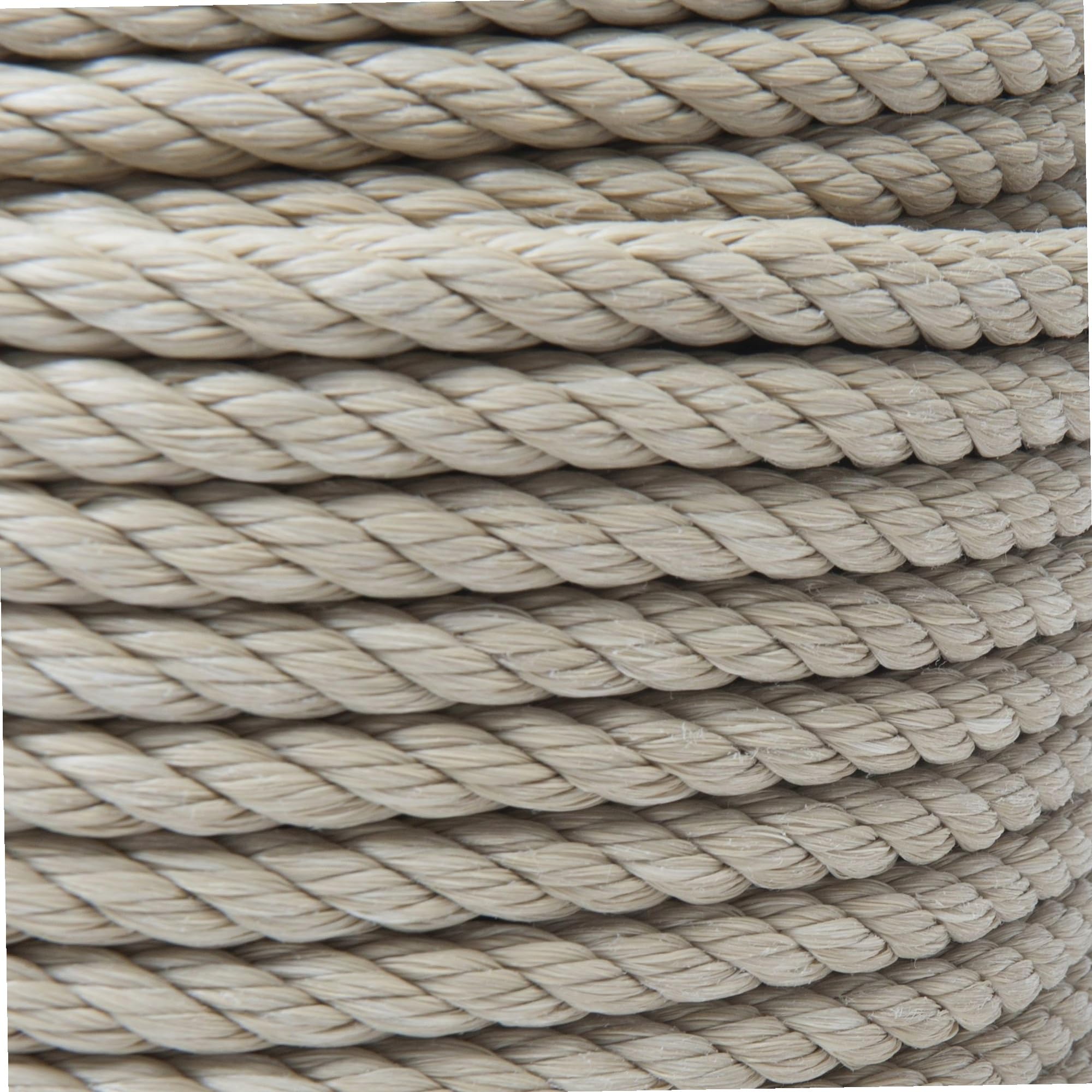 Corda beige 100 metri WERKA PRO Ø 12 mm (resistenza ± 1940 kg)