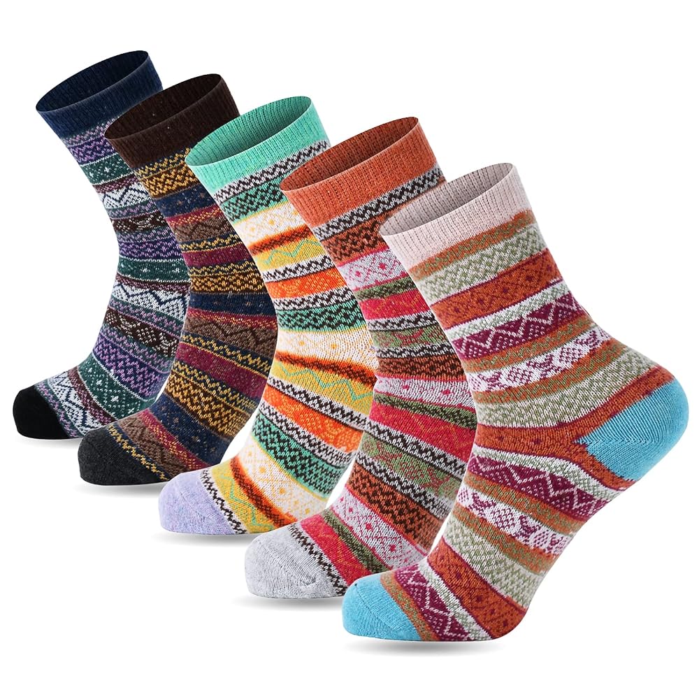 YANGYANG 5 Pairs Winter Socks