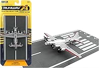 Vista 1 de Daron Worldwide Trading Runway24 B-17 Vehículo, color plateado