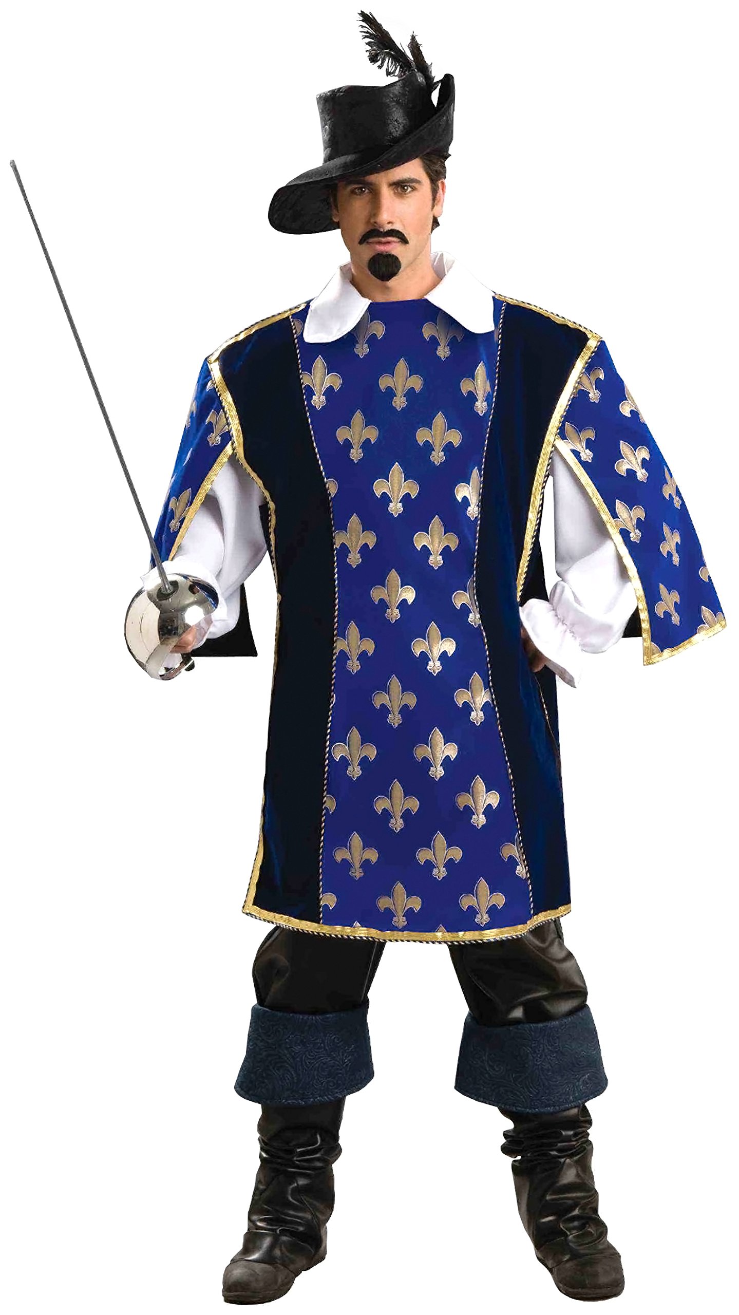 Forum Novelties Mens Designer Collection Musketeer Costume