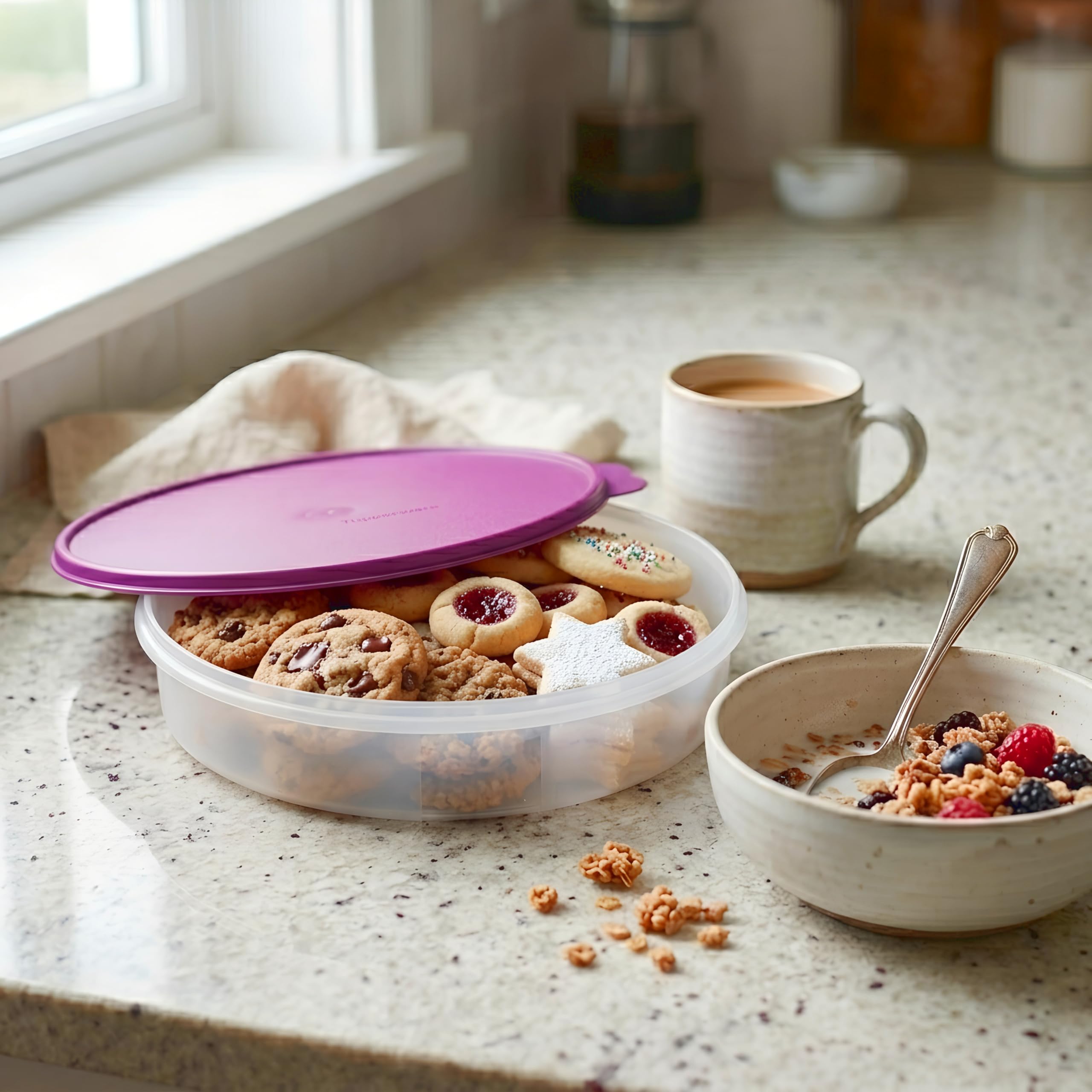 Tupperware - Contenitore rotondo con guarnizione, 30,5 cm