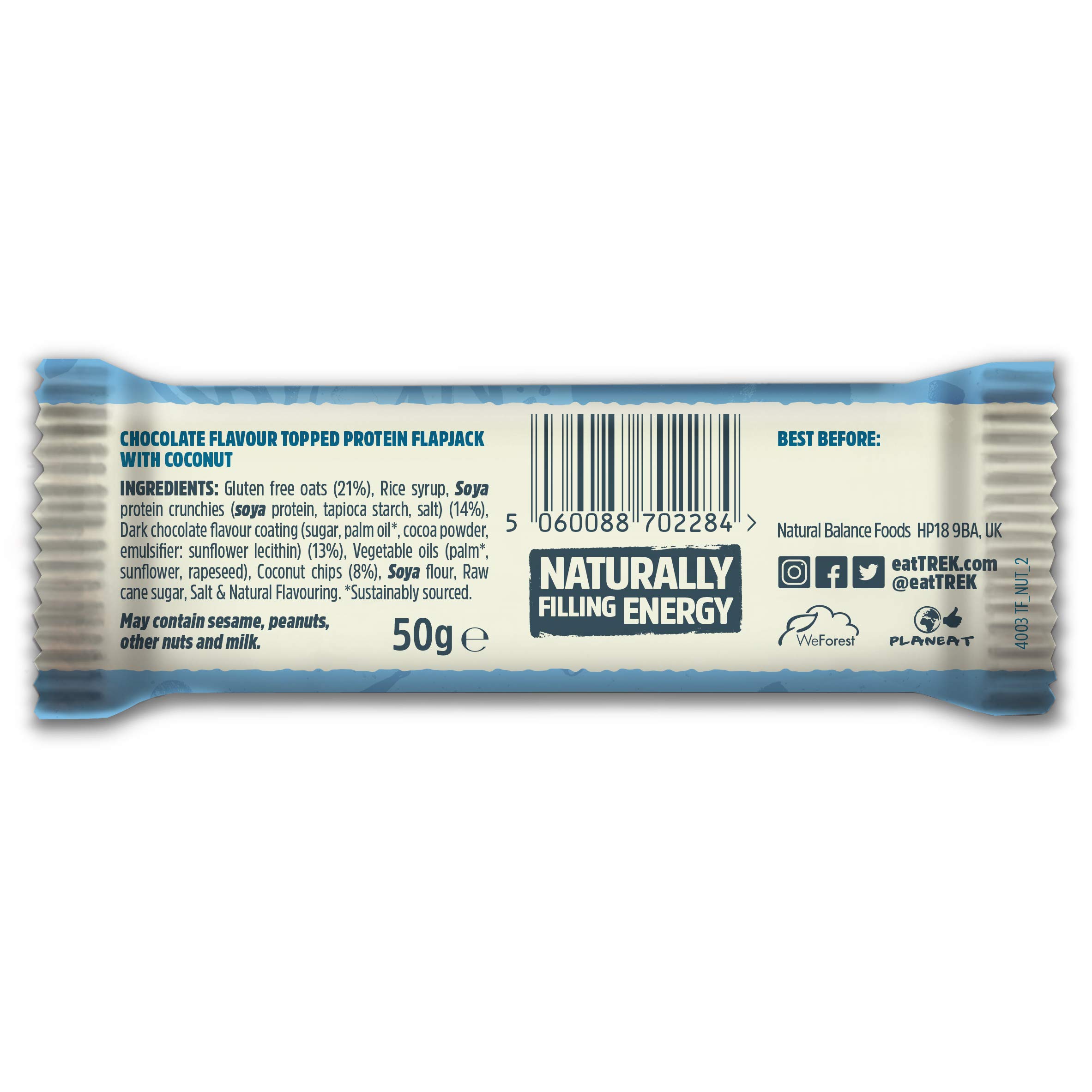 Trek Bar - Barretta di cacao al cocco, 50 g