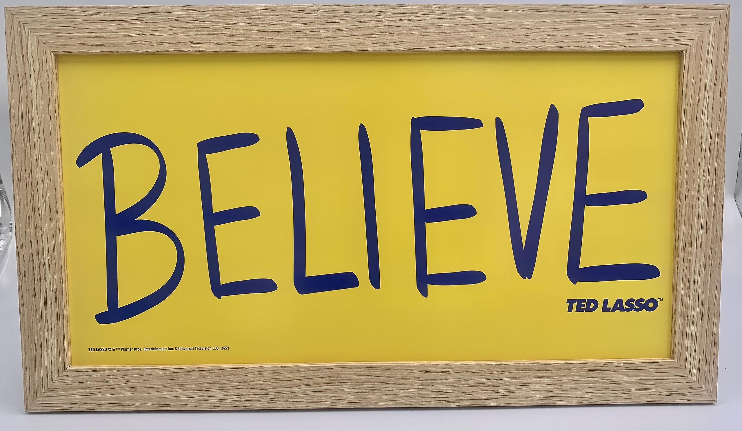 Ted Lasso Be Curious Not Judgemental Metallschild – 14x21 Cm, Aus Zinn, Vintage-Design, Für Wanddekoration