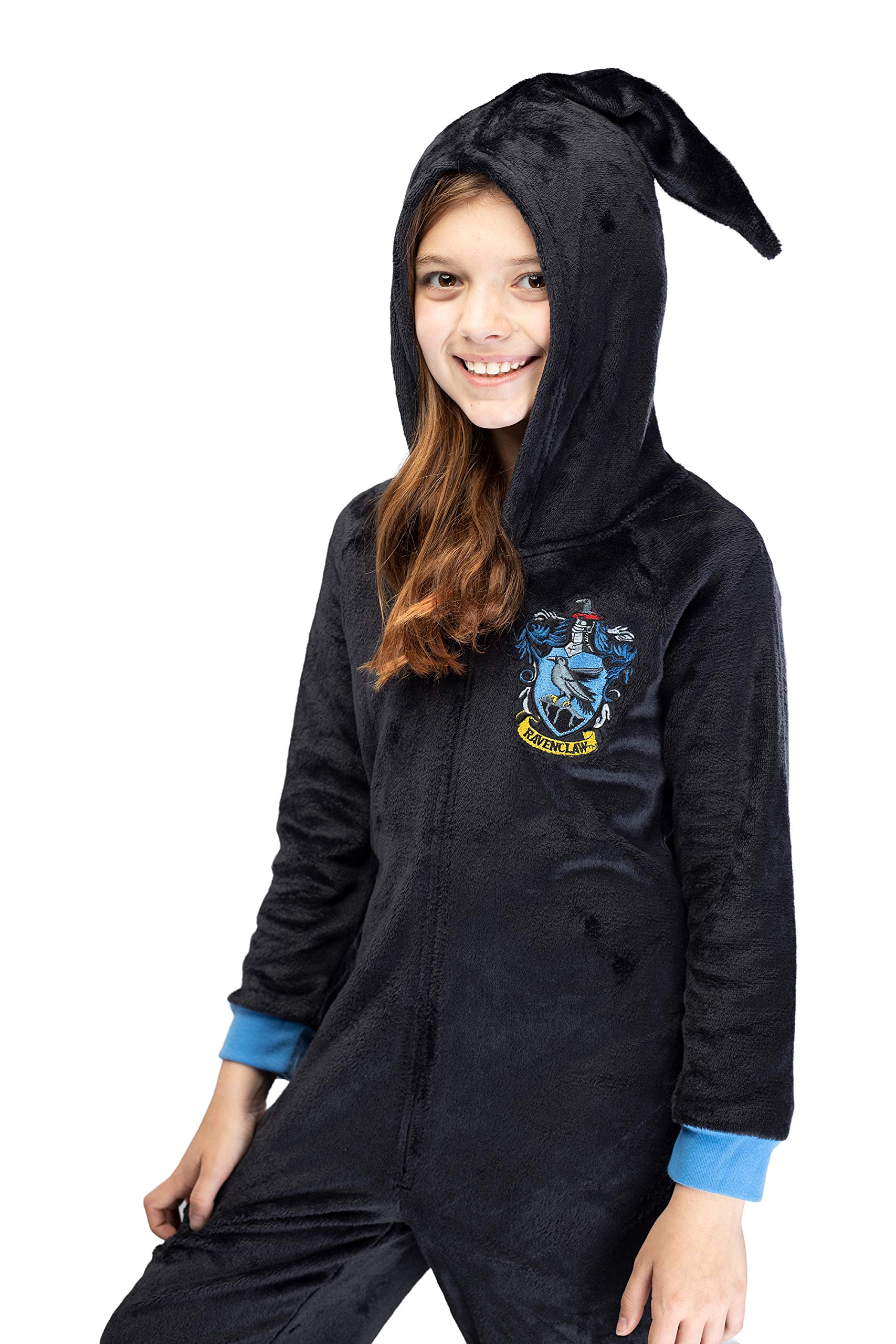 Harry Potter Ravenclaw Niños Unisex con capucha pijama de una sola pieza traje de Union (10/12)