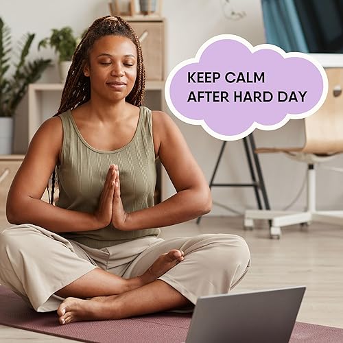 Miniatura 5 de Té orgánico Keep Calm Raíz de Valeriana, Lavanda, Menta Té de Hierbas en Hojas Sueltas Mezcla Relajante de Bienestar Libre de Cafeína  Alivio